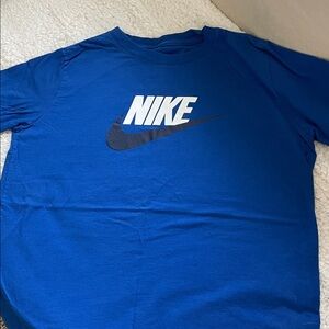 Nike Royal Blue Tee with Logo